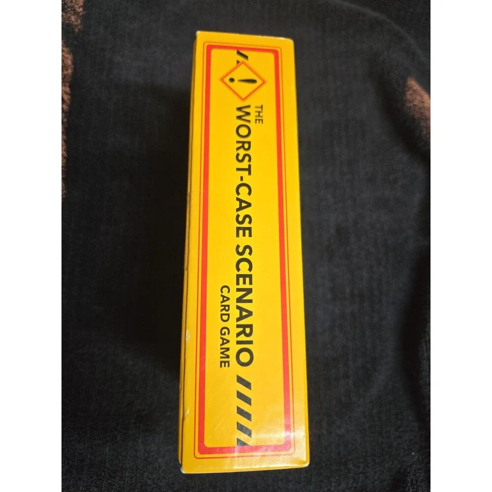 The Worst-Case Scenario Card Game by Moose Games – NEW & SEALED – Party Game